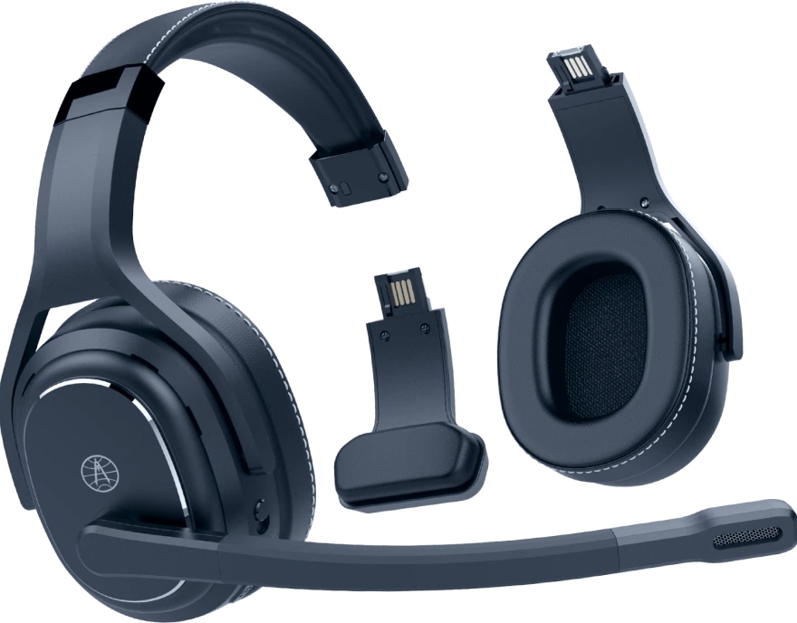 rand mc nally bluetooth convertible headset in black color