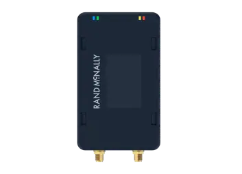Rand McNally GX6 plug-and-play tracking device, providing real-time tracking and engine data with quick installation capabilities.